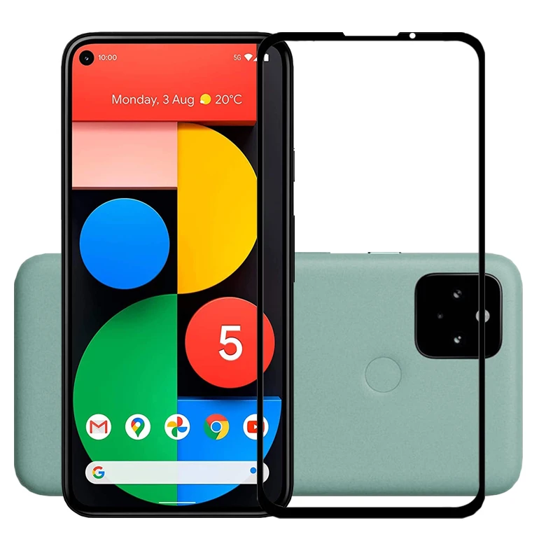 

25 шт./лот полная Защита экрана для Google Pixel 5A 5G Защита от царапин защитная пленка Закаленное стекло для Google Pixel 5A