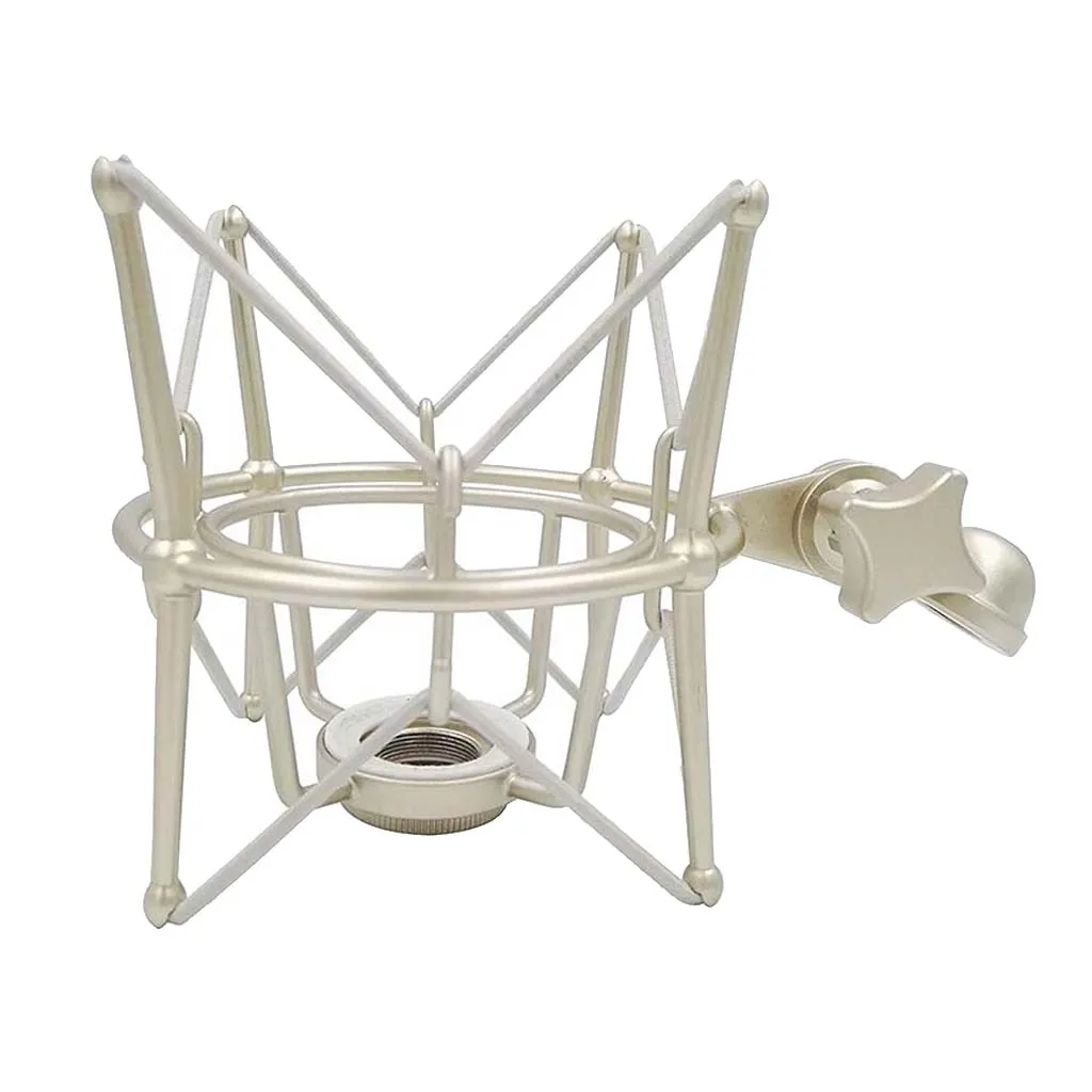Серебряный микрофон Mic Shock Mount держатель для звукозаписи студии