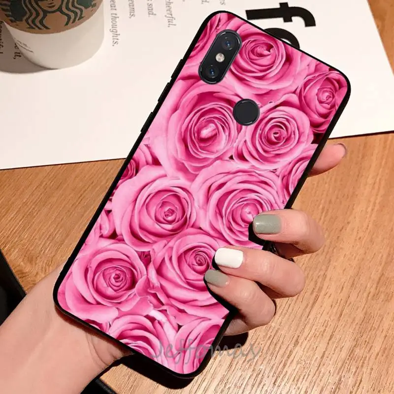 

Rose flower beautiful Phone Case For Xiaomi Redmi 7 8 9t a3Pro 9se k20 mi8 max3 lite 9 note 9s 10 pro