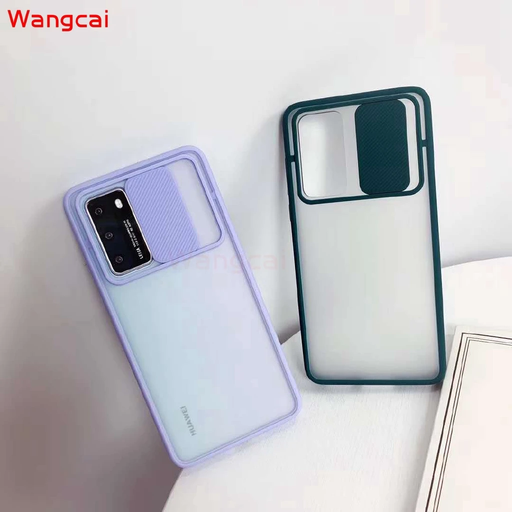 Чехол для защиты объектива камеры Huawei P40 Pro + Plus Lite матовый прозрачный