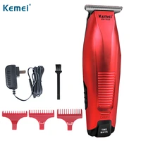 kemei km 5026 rechargeable professional hair clipper cordless 0mm baldheaded beard trimmer precision modelling diy cut