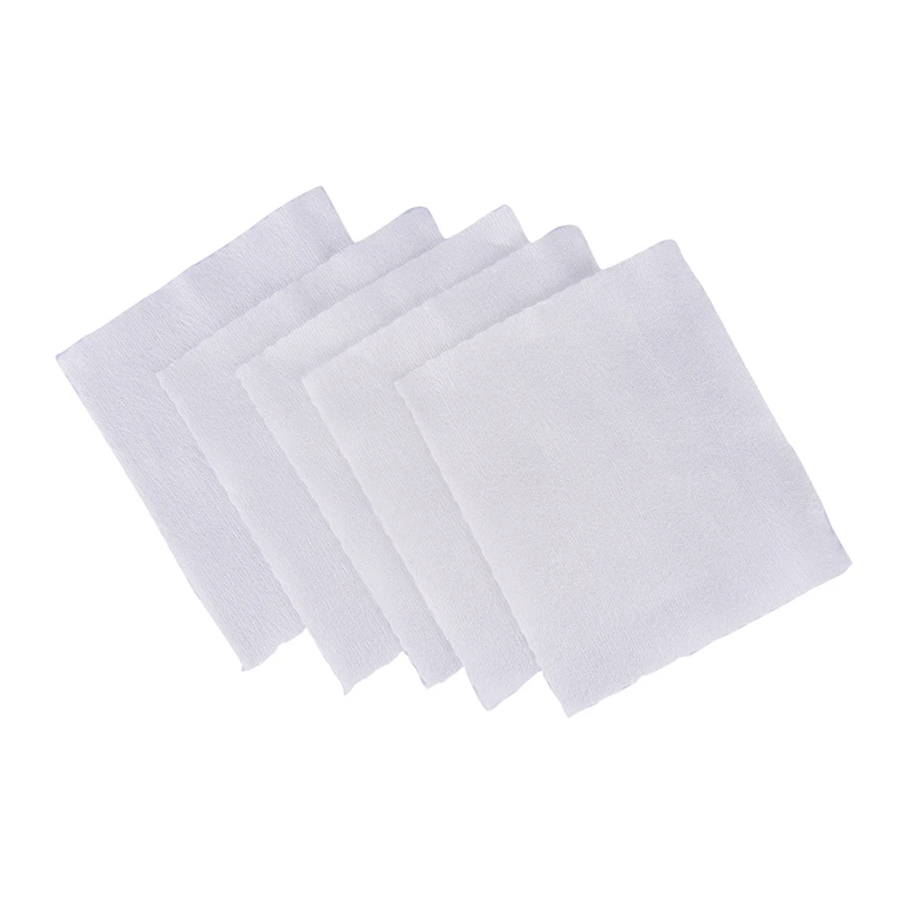 Limited 100pcs/pack Make Up Remover Cotton 7cm*6cm White Nail Art Wipes Uv Gel Polish Remover Cleaner Wipe Cotton Lint