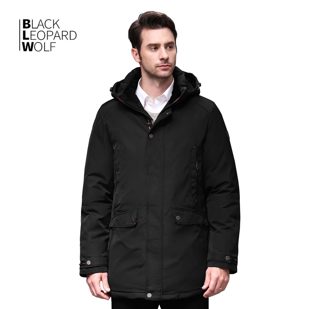 Blackleopardwolf новая зимняя куртка 2020 Мужская мода пальто Высокое качество
