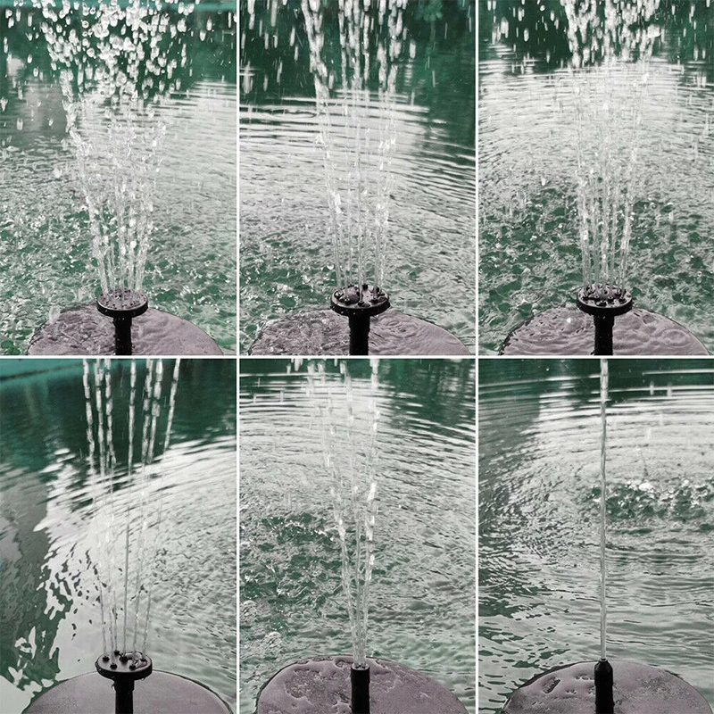 

1Set 4.5V 3W Solar Powered Floating Water Fountain Pump For Birdbath Garden Pool Garden Decoration
