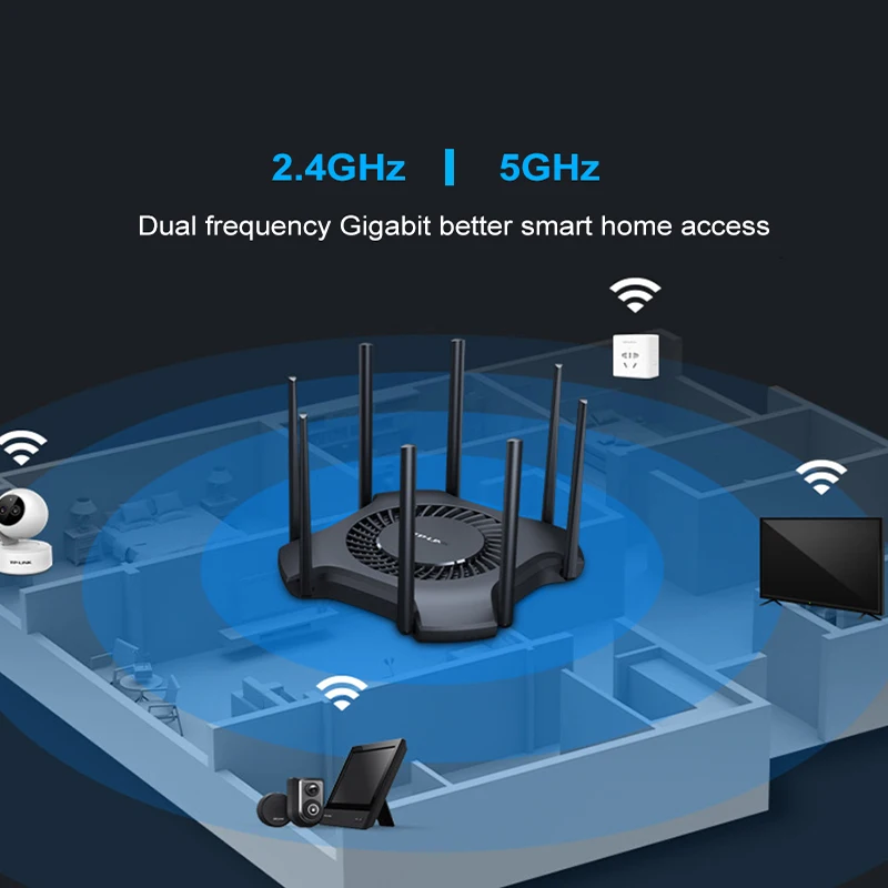 TP-LINK AX3200 TL-XDR3230 WIFI 6 Wireless Gigabit Mesh Router 3202Mbps Dual-Band 2.4GHz/5GHz 4T4R MU-MIMO Easy-to-expand | Компьютеры и