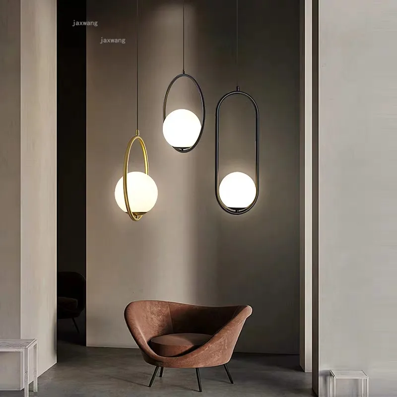 

Glass Industrial Led Pendant Lamp Lights Hanging Lamp Hanglamp Light Fixture Modern Hanging Ceiling Lamps Chandelier Lighting