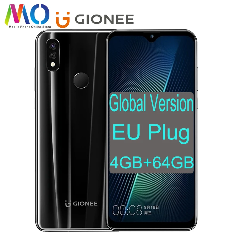 Глобальная версия Новый GIONEE K3 Android 8 1 4GB 64GB смартфон MTK6763 Octa Core 16 0 Мп двойная камера