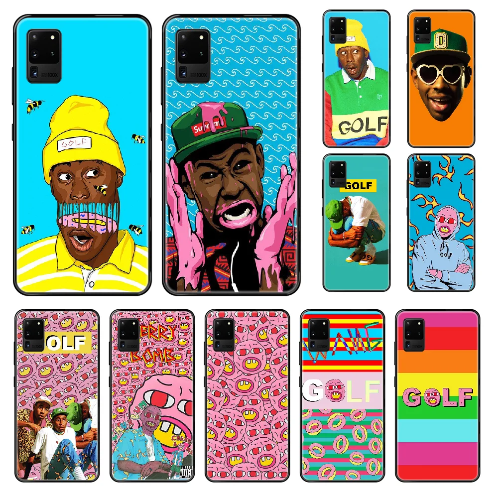

Golf IGOR Tyler The Creator Phone case For Samsung Galaxy S 3 4 5 6 7 8 9 10 Plus Lite Edge black soft bumper art cell cover