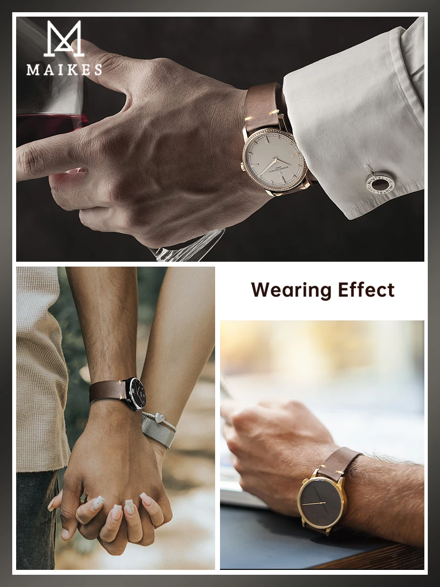 Genuine Leather Watch Band 18mm 20 mm 22mm 24mm Watchband for Garmin Huawei Samsung Galaxy Man Women Quick Release Watch Strap