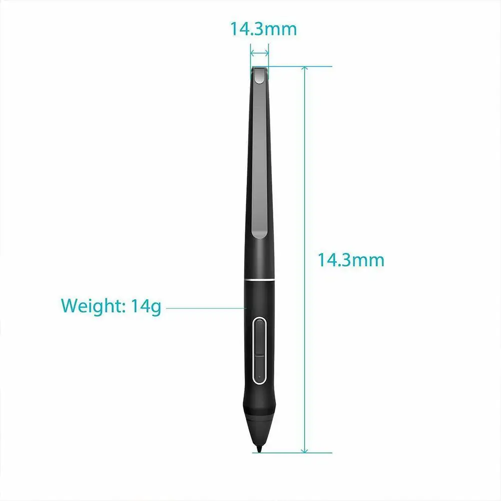 

Battery-free Stylus Pen with Two Express Keys Pw507 for Huion Digital Graphics Tablets Kamvas Pro 12/ Pro 13/ Pro 16/ 16/ 20