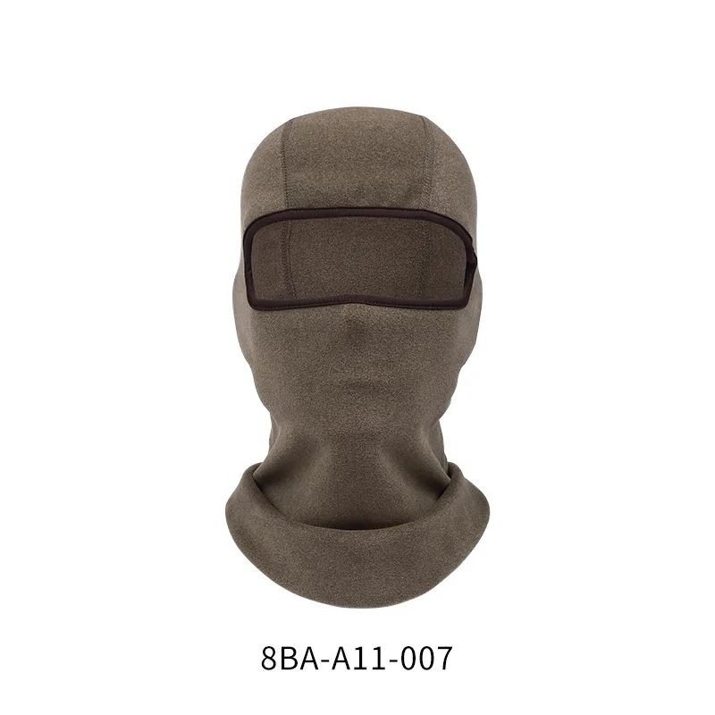 8BA-A11-007 Балаклава, Зимняя Термальная флисовая велосипедная маска для лица для велосипеда, велосипедная кепка, шапка, защитная Лыжная маска для сноуборда, для мужчин и женщин, спортивная - Цвет: 8BA-A11-007