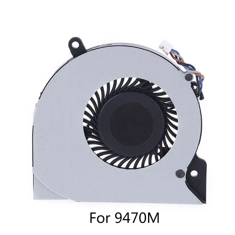 

Laptop Notebook CPU Cooling Fan Cooler Radiator Replacement for Hp Probook 9470M Accessories Efficient Heat Dissipation Low Nois