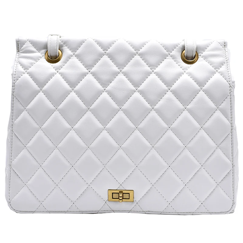 

European Fashion Retro Female Tote bag 2020 New Quality PU Leather Women's Designer Large Handbag Lattice Fashion Shoulder Bags