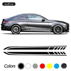 2 шт., наклейки на автомобиль Mercedes Benz C Class 2019 W205 C180 C200 C260 C300 C43 C63 Coupe AMG