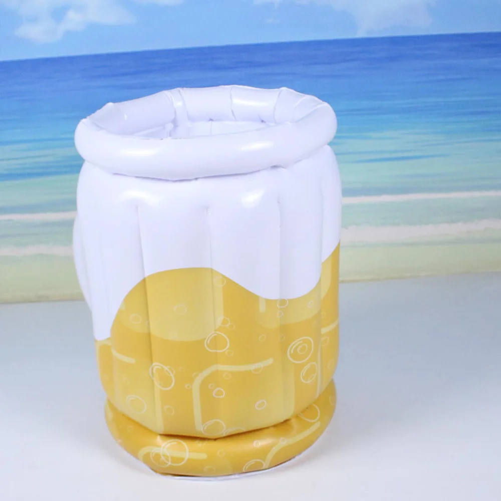 1 шт. надувной Ведерко для льда пива на открытом воздухе Охлаждения с помощью ПВХ