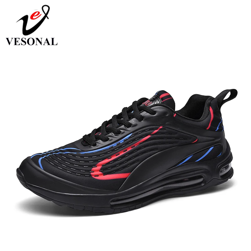 VESONAL 2020 Весенние новые качественные удобные мужские кроссовки в стиле хип-хоп