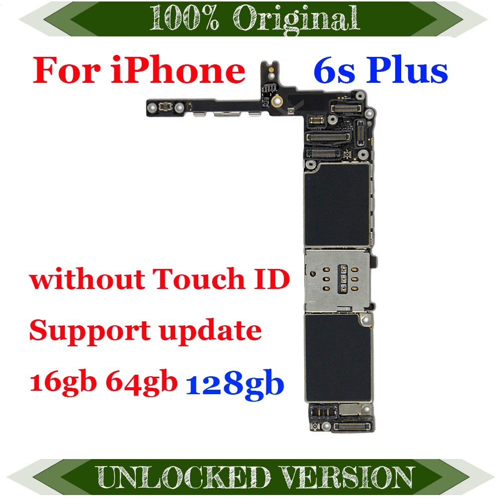 Материнская плата Clean iCloud для iPhone 6S Plus 5 дюйма разблокированная полная