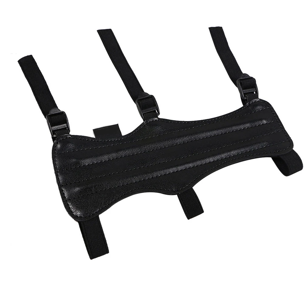 Регулируемая кожаная защита для рук от травм тренировка стрельбы защитное