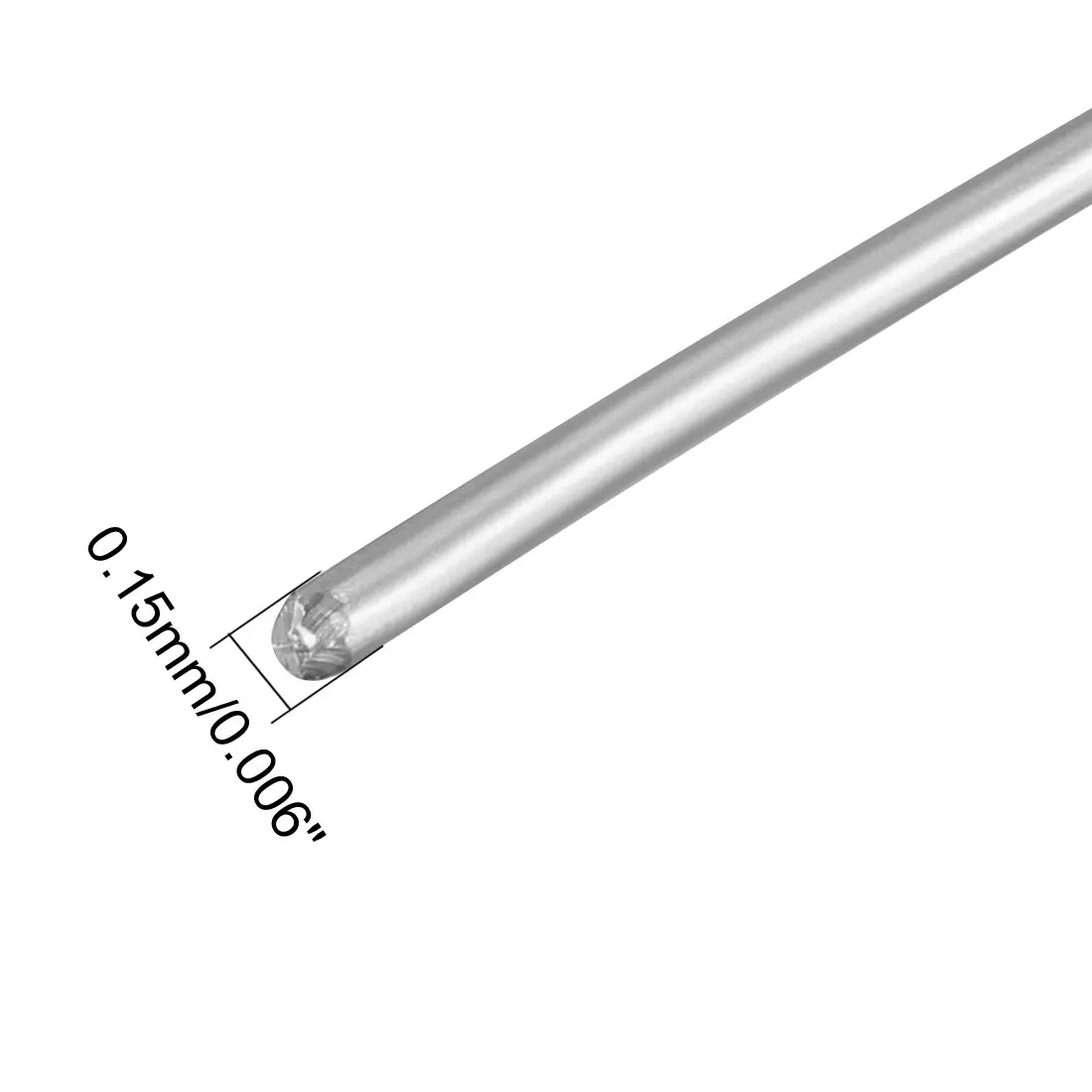 

uxcell Superfine Heating Wire FeCrAl Resistor Wire for Heating Elements 0.1mm-0.3mm diameter 0.006inchx16ft DxL