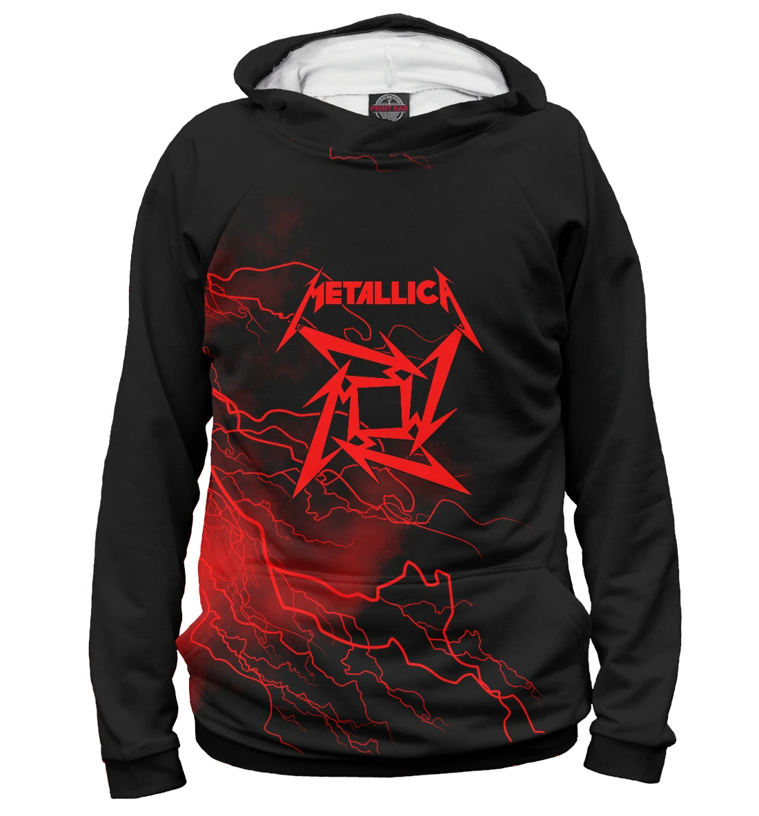 Худи толстовка Metallica (музыка) | Мужская одежда