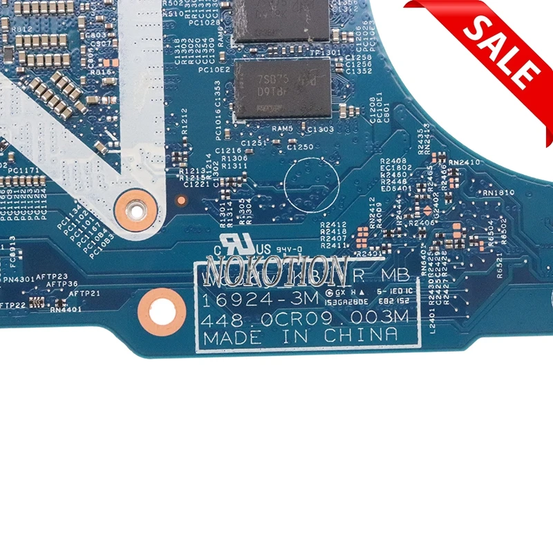 Verkaufen Nokotion NBGR711004 NB.GR 711,004 16924-3M 448,0 CR 09,003 M Für Acer Spin 5 SP513-52N SP513-52 Motherboard SR3LA I5-8250U 8G RAM