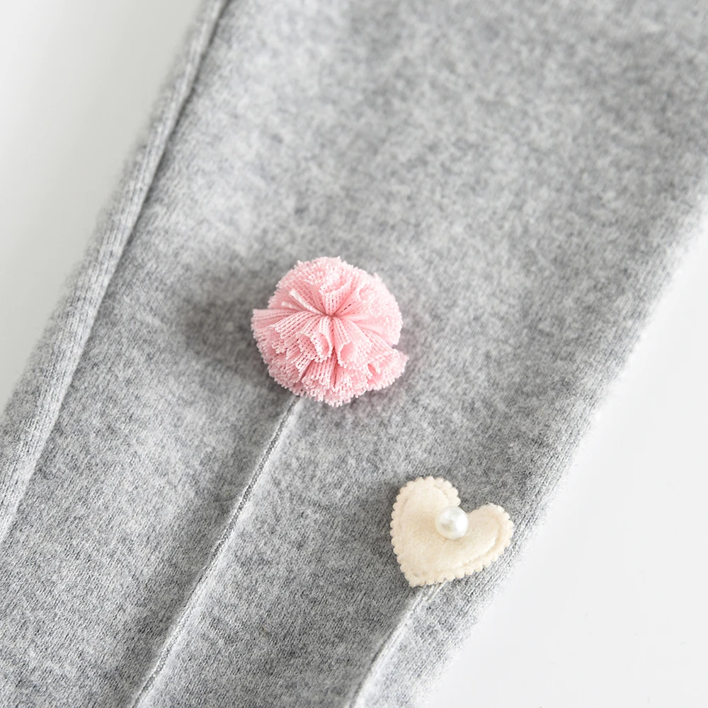 CYSINCOS Kids Cute Stretchy Warm Cotton Trousers Girls Leggings Soft Cartoon Pants Children Clothing 2020 Spring | Детская одежда и