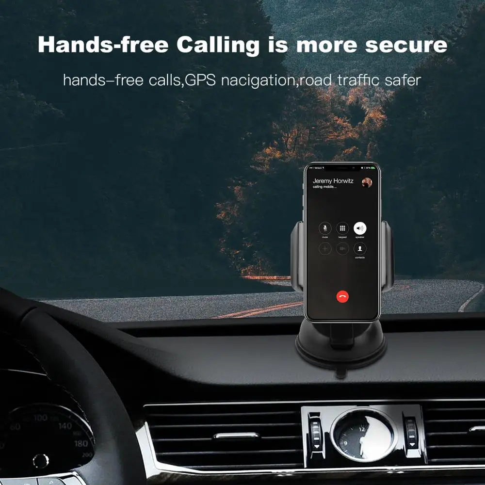 

amzish Universal Phone Holder in Car For IPhone Samsung Huawei Xiaomi Mobile Phone Car Phone holder Stand Dashboard