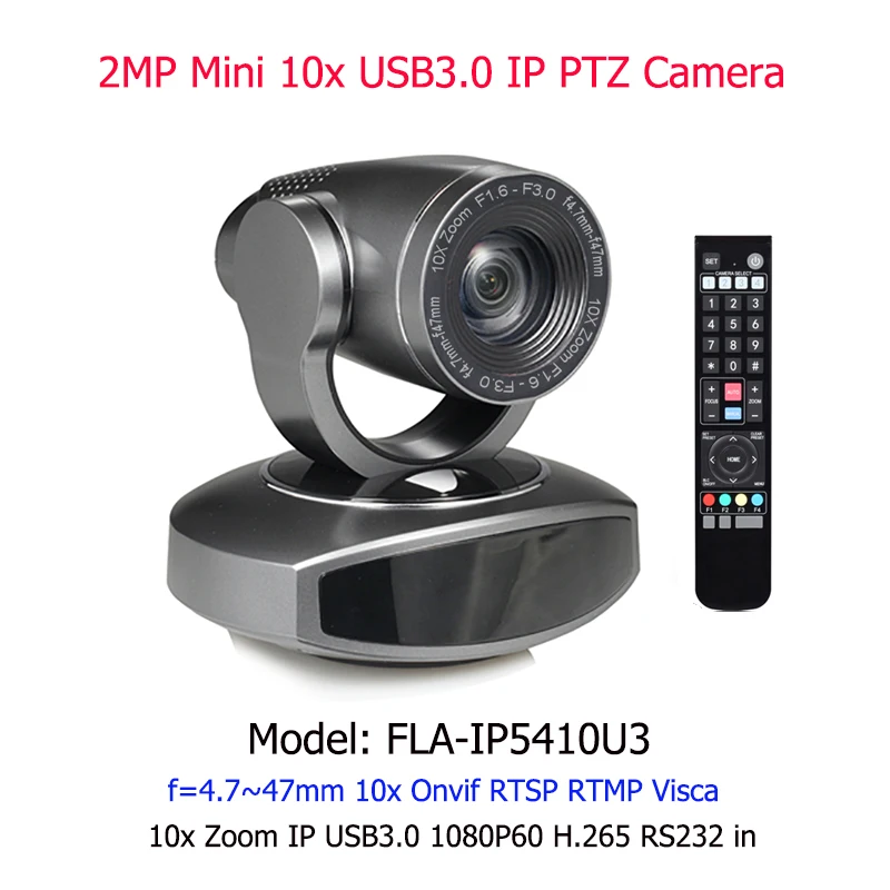 USB3.0 IP Конференц камера для конференц связи PTZ Onvif 10X с автоматическим зумом