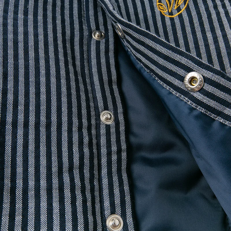 

DKH14253 dave bella winter kids boys fashion letter striped button padded coat casual children tops high quality outerwear