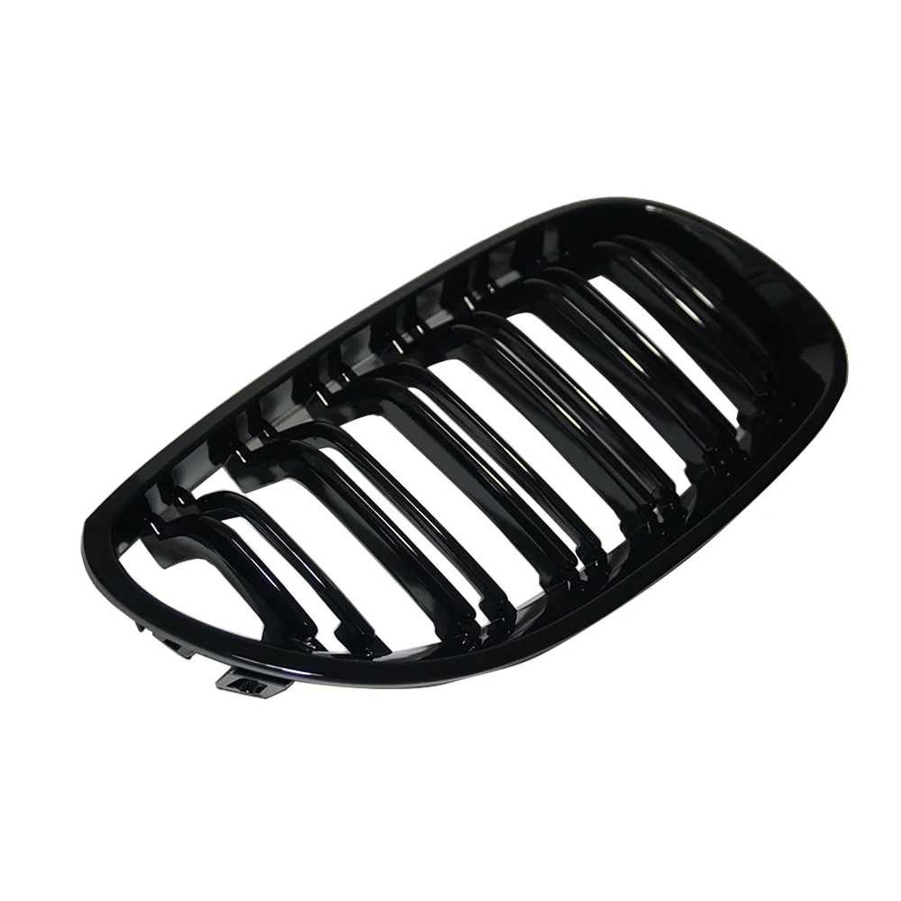 Car Front Kidney Grilles Racing grill for BMW E60 E61 5 Series M5 520I 535I 550I 2004-2009 Dual line Double Slat Auto Styling | Автомобили