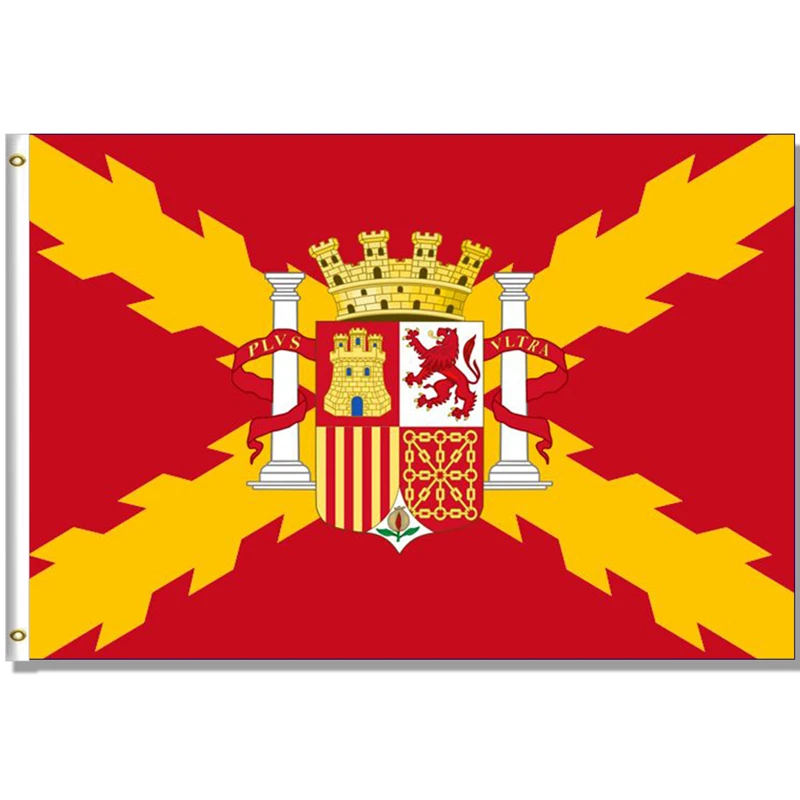 

Republic Of Spain Flag 3x5FT 150X90CM banner 100D Polyester brass grommets indoor outdoor custom flag