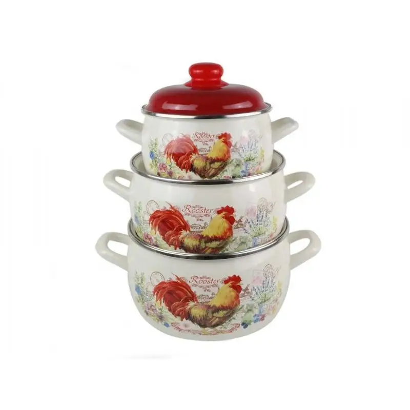 Набор посуды METROT 2681/Золотой Петушок Эксклюзив | Дом и сад