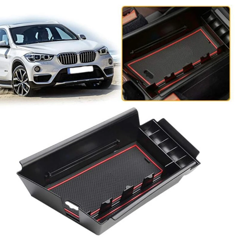 Подлокотник коробка для хранения BMW X1 2016-2019 центральная консоль Органайзер