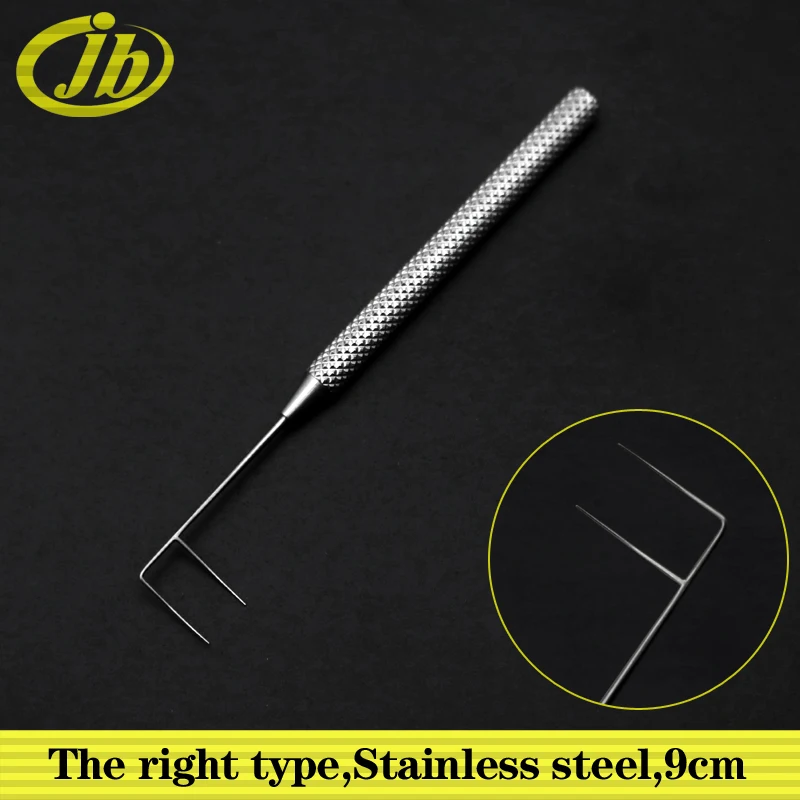 Dacryocyst retractor stainless steel ophthalmic instruments 9cm medical tools titanium alloy single-end