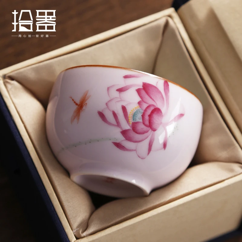 Новый Цзиндэчжэнь ручной работы ручная роспись мастер миска одна керамическая