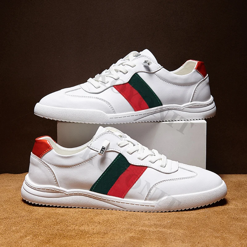 

Unisex Summer Mens Shoes Lace-up Genuine Leather Women 2021 Casual Shoes Lightweight Breathable Couple Sneakers Zapatos De Mujer