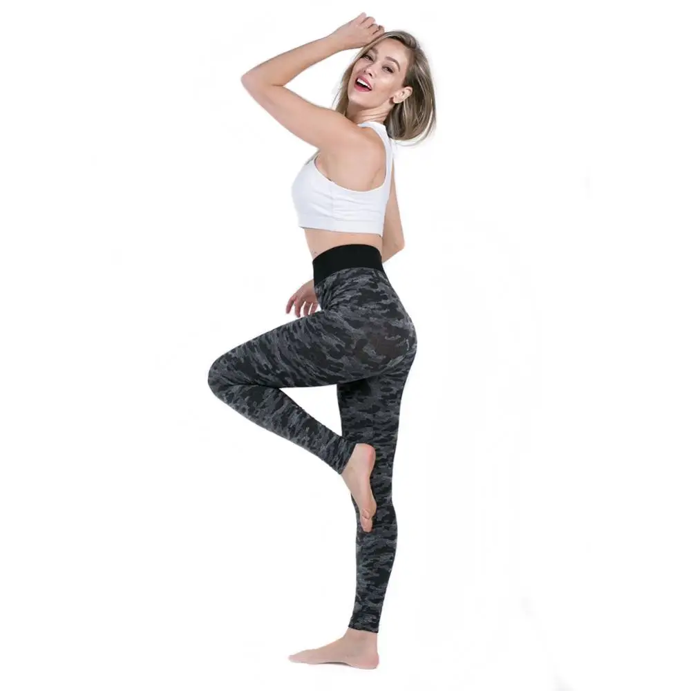

High Waist Tummy Control Sport Leggings Camo Leggings Gym Sports Athletic Legging Neopagym Booties Women Gym Pants