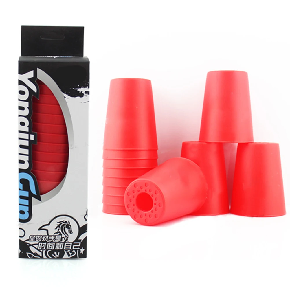 12 шт. летающие чашки скоростные игра Многослойные спортивные полые игрушки для