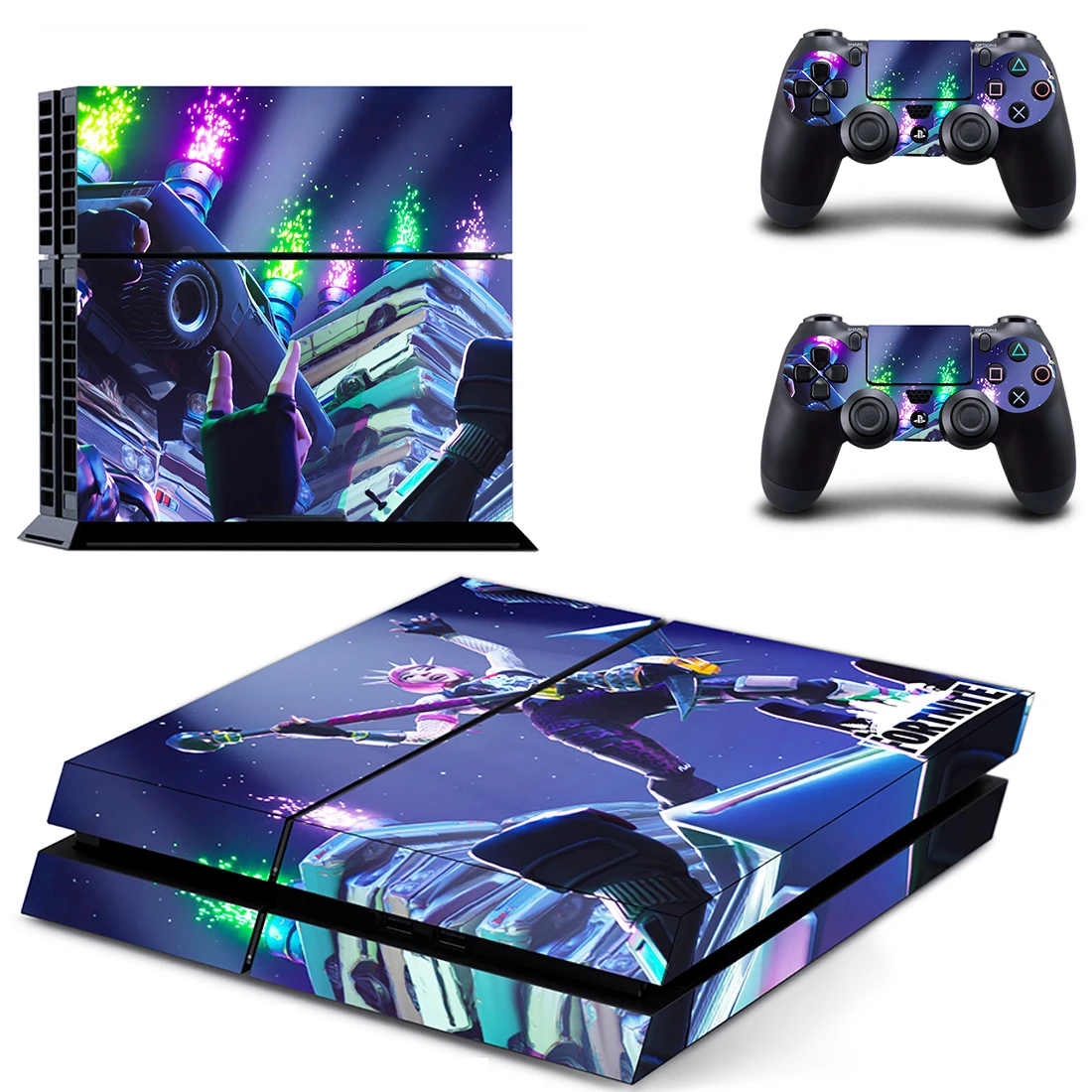Стильная наклейка в стиле панк для PS4 Playstation 4 защитная пленка консоли + 2