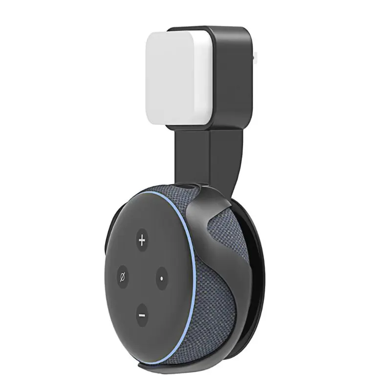 Домашний портативный беспроводной смарт-динамик, Bluetooth, подставка, настенное крепление для Echo Dot 3, держатель, аксессуары - Цвет: 4NB700834-BK