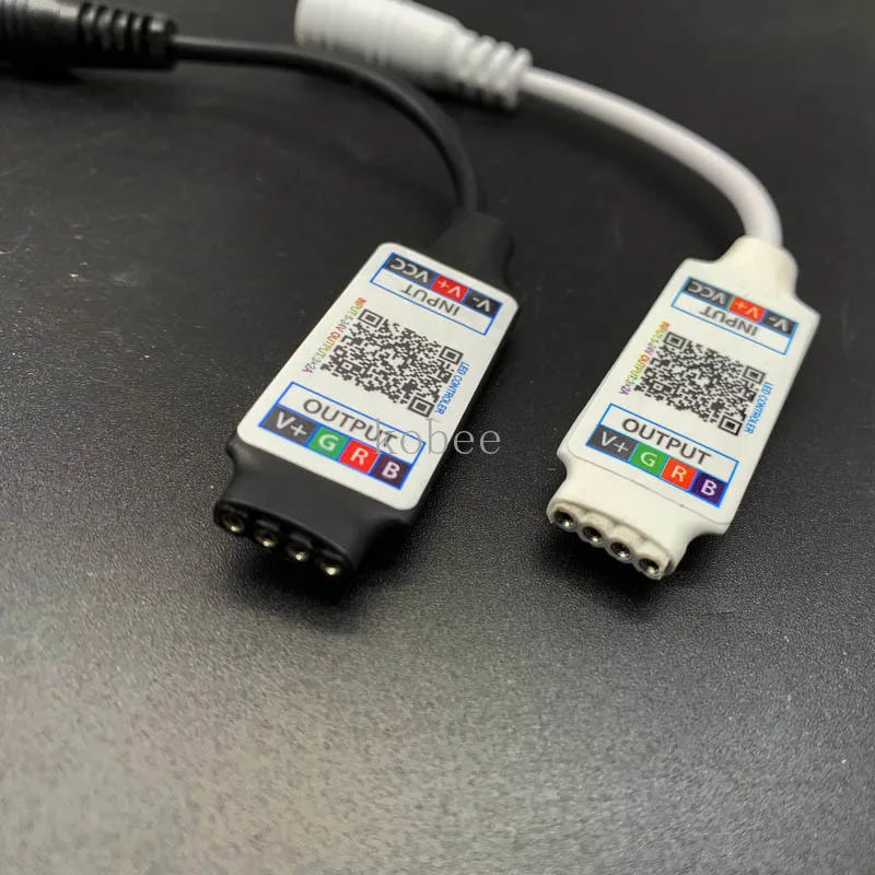 Пульт дистанционного управления Мини RGB контроллер Bluetooth постоянный ток 5 В 12 24