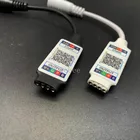 Пульт дистанционного управления Мини RGB контроллер Bluetooth, постоянный ток, 5 В, 12 В, 24 В постоянного тока, подходит для ответа на звонки и прослушивания музыки светодиодный контроллер светильник ленты контроллер для RGB Светодиодные ленты