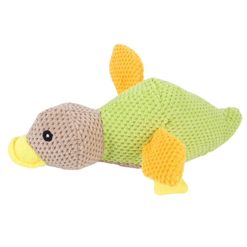 

1Pcs Pet Bite Resistant Molar Toy Squeaky Plush Toys Octopus Duck Toy Suit Puppy Chew Toys Pets Teasing Toys Pet Supplies