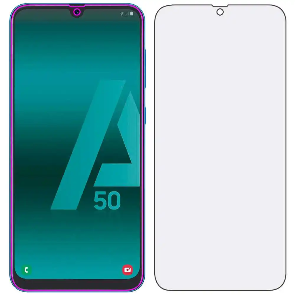 Защитная пленка для экрана из ТПУ Гидрогелевая гибкая Samsung Galaxy A50 полное покрытие