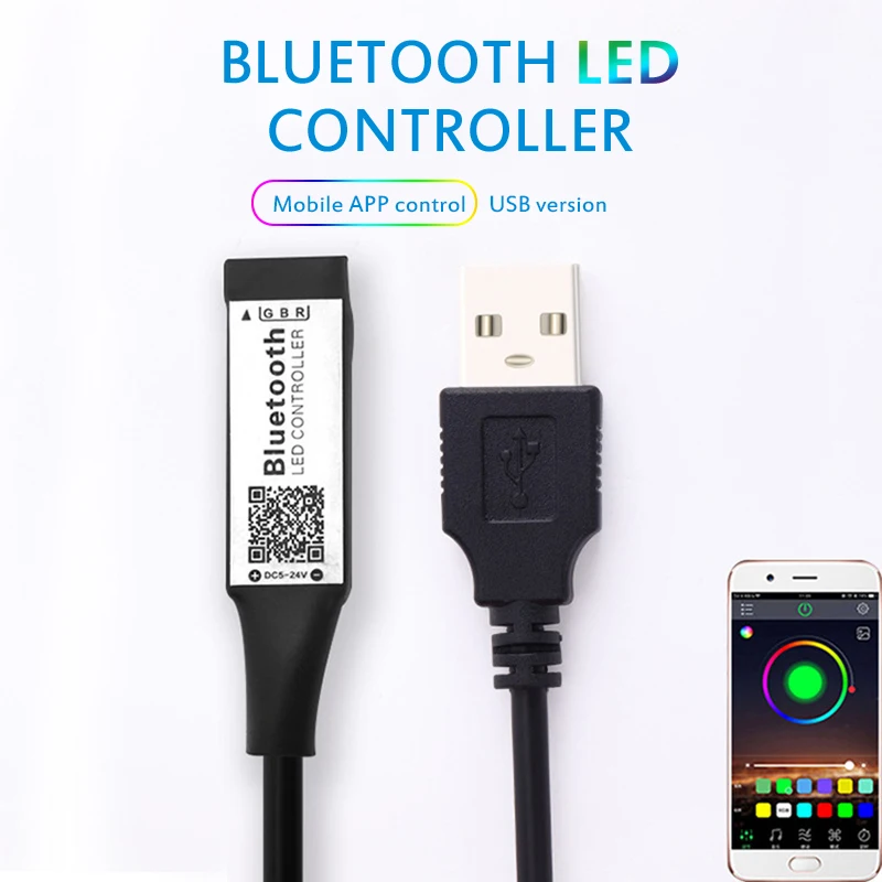 Умный RGB Bluetooth Таймер USB контроллер для 5V 3528 5050 светильник|Пульты ДУ| |