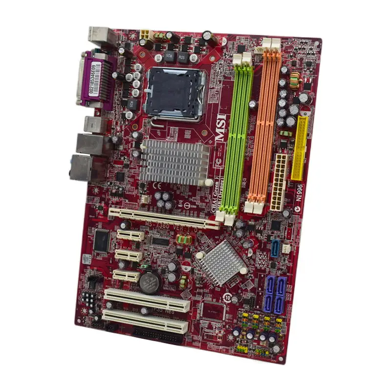 

For ECS P35T-A Intel P35 Desktop motherboard LGA 775 DDR2 USB2.0 SATA II ATX Used motherboard kit