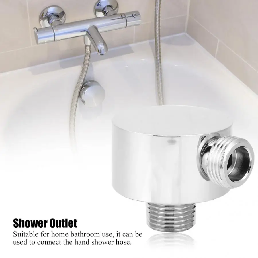 G1/2 латунный соединитель для душевого шланга круглой формы выпускное отверстие