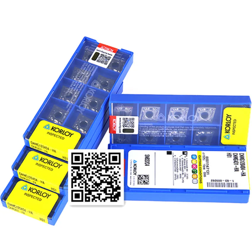 

CNMG120402-HA H01 / CNMG120404-HA H01 / CNMG120408-HA H01 CNMG430.5 CNMG431 CNMG432 карбидные вставки для ЧПУ, алюминиевые 10 шт./кор.
