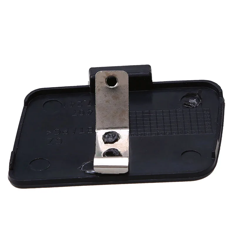 Черная крышка переднего бампера прицепа POSSBAY крючок крюка буксировки 8E0807241 для Audi