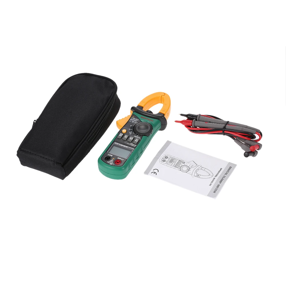 Mastech MS2108A цифровой мультиметр с зажимом частота Макс./мин. Значение измерения удерживающая лампочка сумка для переноски